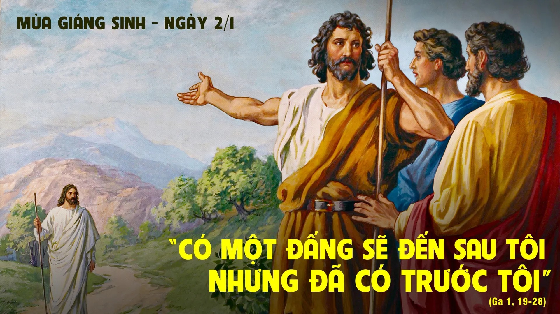 02/01/2026 – TUẦN TRƯỚC LỄ HIỂN LINH